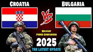 Croatia vs Bulgaria Military Power Comparison 2025 | Bulgaria vs Croatia Military Power 2025