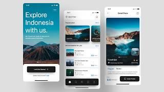 Flutter Travel App UI Design || Travel App Flutter