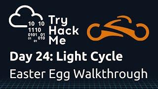 TryHackMe Advent of Cyber 2020: Day 24 - Light Cycle Easter Egg Official Walkthrough