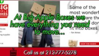 Moving Boxes, Moving Supplies in NYC, Big Apple Boxes