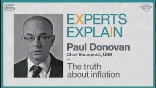 Experts Explain: The Truth About Inflation | UBS Economist Paul Donovan | WEF