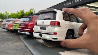 Parking Ultra-Luxury SUV Real like Mini Cars at Car Showroom | 1:18 Scale Diecast Model Cars