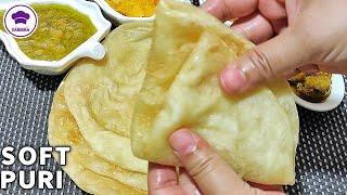 Soft Puri Recipe by Cooking With Sabeera | نرم و ملائم پوری بنانے کا آسان طریقہ