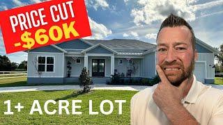 Inside 2 New Construction Homes with Acreage For Sale in the Tampa Florida Area - Living in Tampa
