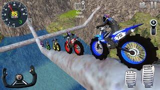 Impossible Motocross Dirt Bike Stunt Racer - Off-Road Racing Simulator 3D - Android GamePlay #1