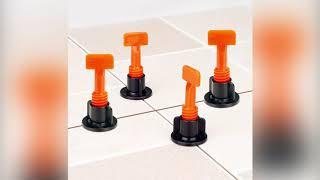 MY DIY - 51pcs Tile Leveling System Tile Leveling Clips Tile Levelling Floor Clip