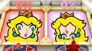 Super Mario Party MiniGames - Peach Vs Rosalina Vs Daisy Vs Yoshi (Master Cpu)