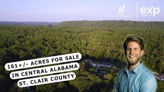 161+/- Acres in Central Alabama FOR SALE | St. Clair County | The Holman Group - eXp Realty