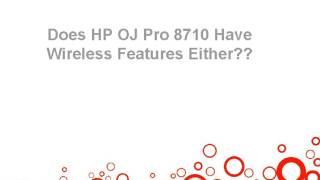 Learn HP Officejet Pro 8710 Printer Installation