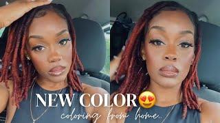 Here's Why I Colored My Locs Again.... | Updated Hair Color: Dyeing My Locs