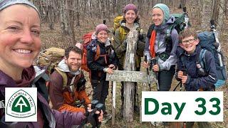 AT Thru Hike Day 33 - Out of NC! Trail magic, high wind, and a new hostel