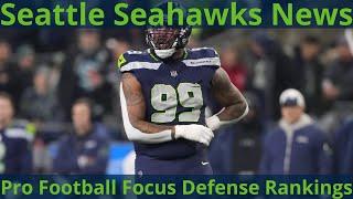 What does Pro Football Focus think of the 2025 Seattle Seahawks on defense?