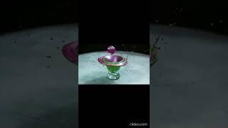 Glass ball drop in WATER COLOUY . #sports #comedy