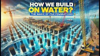 How Do We Build on Water?  The Secret Behind Offshore Marvels! ️