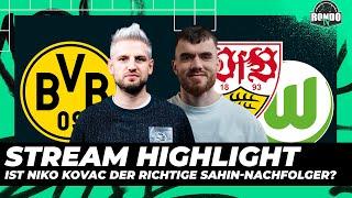 In Wolfsburg gescheitert – Kann Niko Kovac trotzdem BVB? | RondoTV Stream Highlight