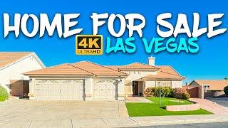 Las Vegas Home for Sale with a Pool | PRIVATE Backyard, Outdoor Kitchen | Single Story  & RV Parking