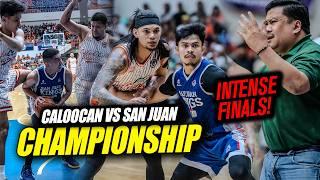 INTENSE FINAL MINUTES OF THE PSL FINALS! CALOOCAN SUPEREMOS VS SAN JUAN KINGS