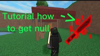 Roblox kat TUTORIAL how to get null!