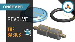 Revolve Feature - Basics - Onshape 3D CAD