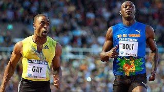 TYSON GAY SMOKES USAIN BOLT | 100M | STOCKHOLM 2010