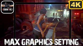 RESIDENT EVIL 3 REMAKE Mobile - iPad M4 4K MAX Graphics Setting Gameplay