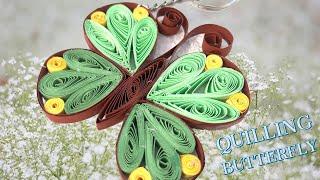 How to Make Quilling Butterfly | Quilling Butterfly Tutorial | Jerish World