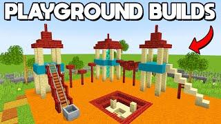 Minecraft: 10 Working Playground Build Hacks!