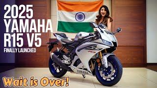 " All-New 2025 Yamaha R15 V5 Hits Indian Roads! Price, Specs & Features Revealed! ️"