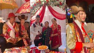 Magarni and sherpa🫶 || Magar and sherpa culture wedding #fypyoutube #fypシ゚ #wedding