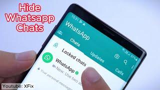 How to hide Whatsapp Chats