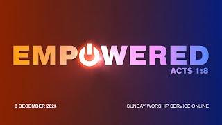 3 December 2023 CALVARY CHURCH | “The Power of Our Words”