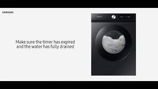 Why the washing machine shows a key sign