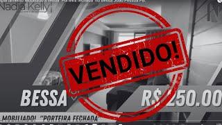 VENDIDO!!! Apartamento Mobiliado a venda "Porteira fechada" no Bessa João Pessoa PB.