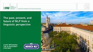 NLP from the Linguistic Perspective - Leonie Weissweiler | Munich NLP Hands-on 013