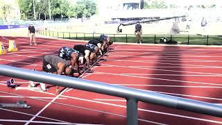 FALSE START Men's 100m Olympic Trials, Kenny Bednarek & Isiah Young, 1st Round Heat 1