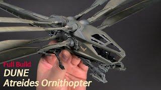 풀 제작 영상 | 영화 듄 DUNE Atreides Ornithopter 1/72 Meng SCI-FI Model 프라모델 도색 Full Video Build