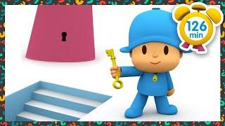  POCOYO in ENGLISH - The Master Key [ 126 minutes ] | Full Episodes | VIDEOS and CARTOONS for KIDS