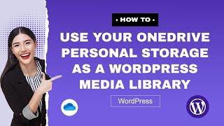 How to use OneDrive Personal storage as WordPress media library ( with WP Media Folder Plugin )