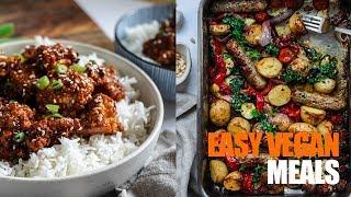 EASY VEGAN MEALS! Autumn feels ONE TRAY ROAST