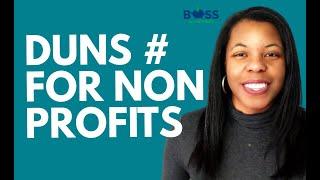 DUNS Number for Nonprofits