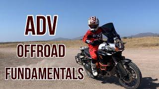 Adventure Bike Off-Road Fundamentals| 3 Key Techniques To Improve Your Riding