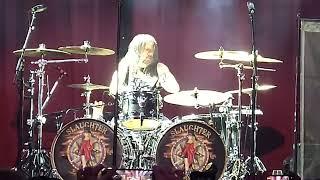 Jordan Cannata a Wildman On the Drums Slaughter Drum Solo.. Live 02-17-2023 4K