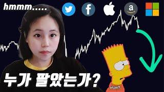 폭락한 미국 테크주 - 왜 ? 누가 팔았나? 4가지 매도 세력