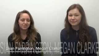 Megan Clarke and Sian Farrington - AWC Apprentices