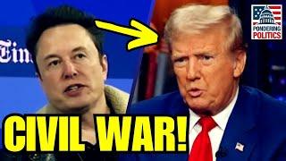 BREAKING: Elon Musk BANS Top Trump Allies, MAGA CIVIL WAR ERUPTS!