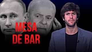 Lula vai buscar a paz com Putin numa “mesa de bar”?