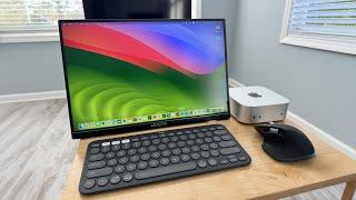 My M4 Mac mini PORTABLE and BUDGET Setup!