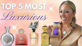  Top 5 LUXURIOUS Perfumes WORTH Every Penny | LUXURIOUS Fragrances | Smell EXPENSIVE and LUXURIOUS