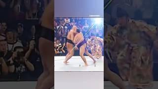 Big Show vs Akebono Sumo Match WrestleMania 21 #wwe #shorts