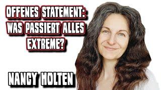 OFFENES STATEMENT: UNGLAUBLICH RASANTE AUFWACH-SCHRITTE - Nancy Holten